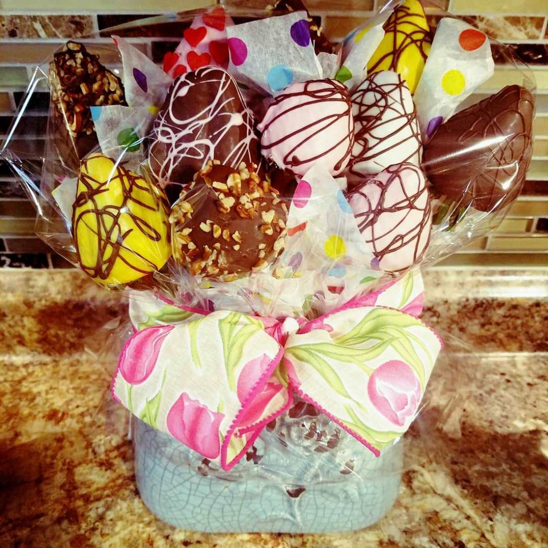 Sweet Elegance Cakes-By Tracie strawberry bouquet