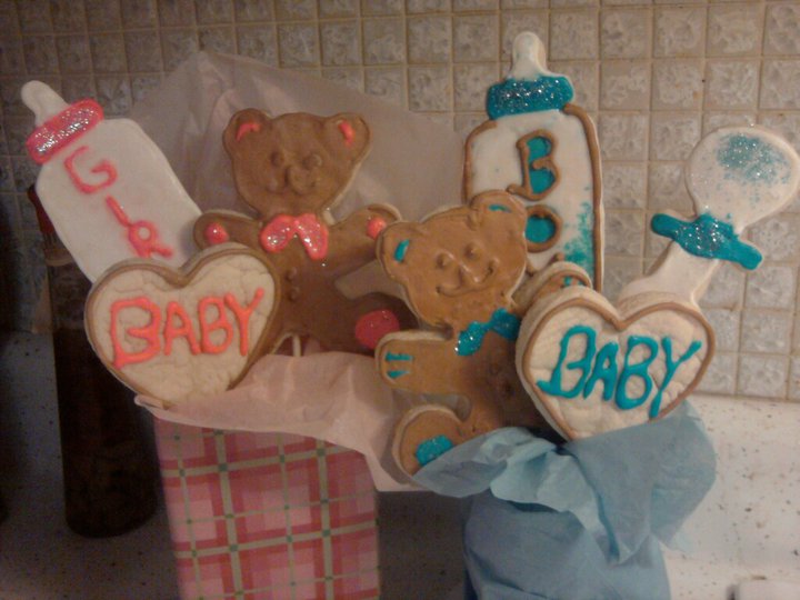 Sweet Elegance Cakes-By Tracie Babyshower Cookies