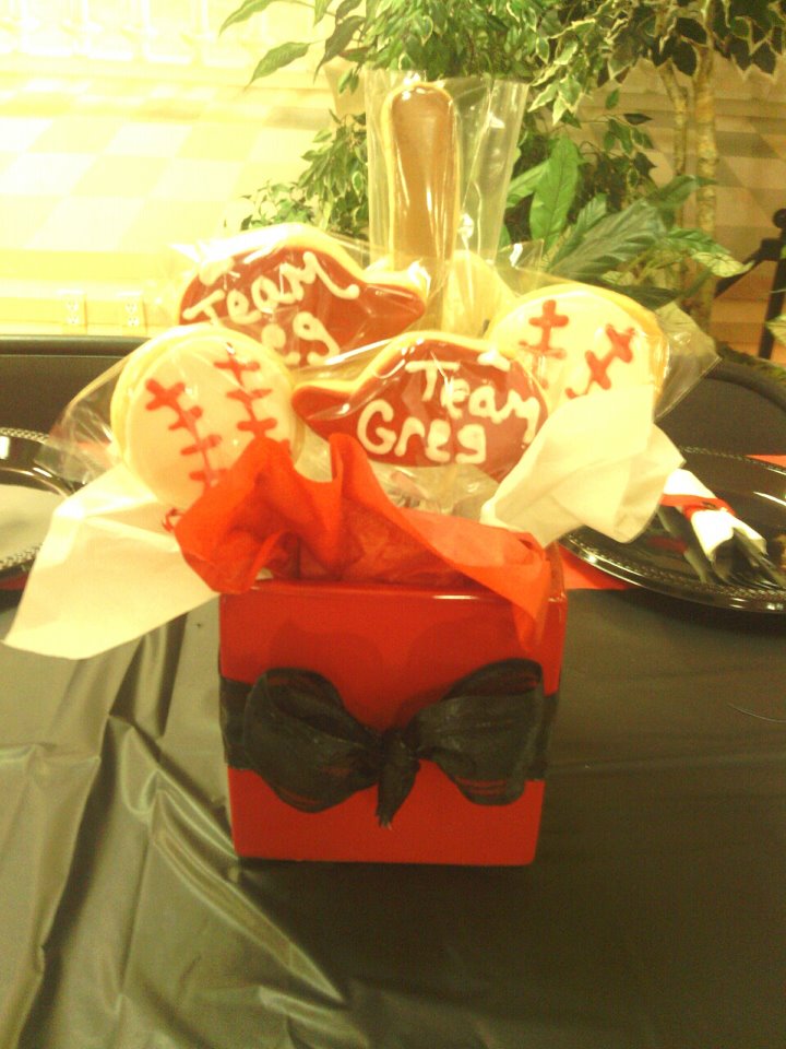 Sweet Elegance Cakes-By Tracie Baseball Cookies