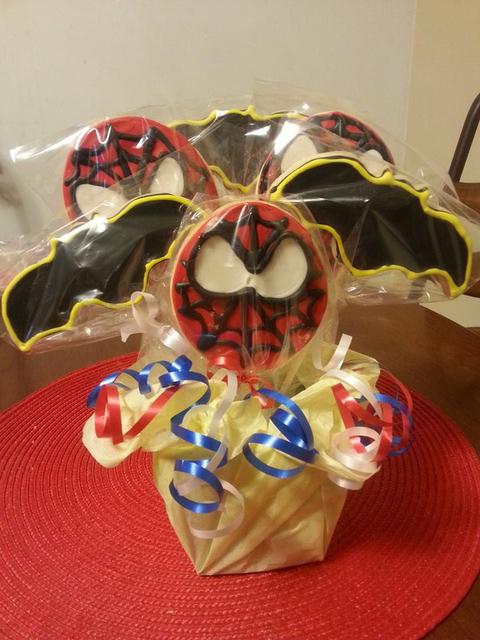 Sweet Elegance Cakes-By Tracie Superhero Cookies