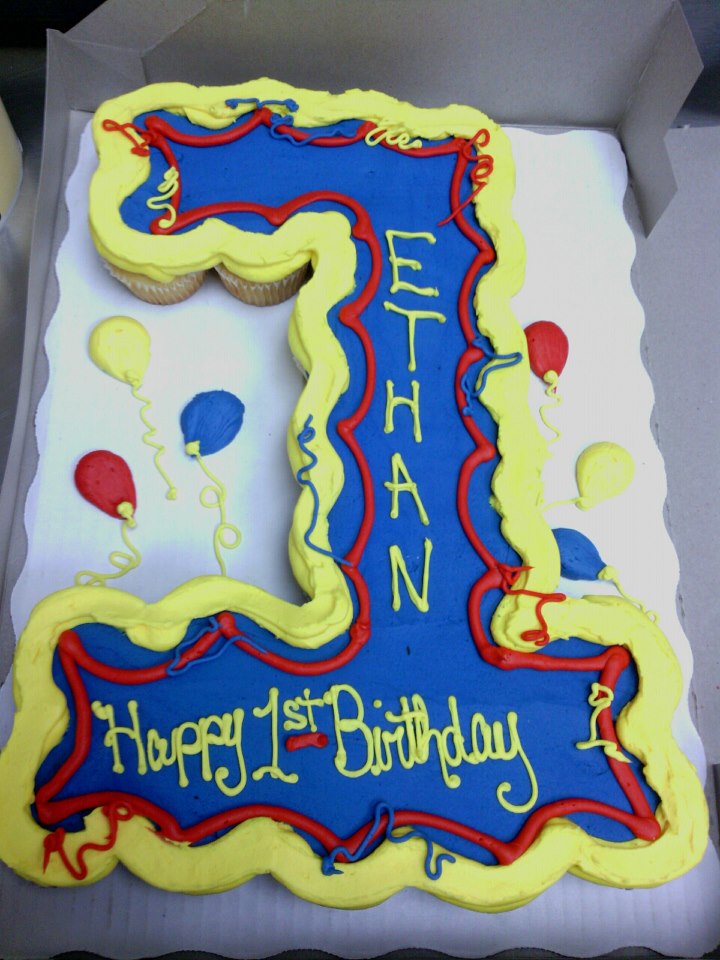 Sweet Elegance Cakes-By Tracie 1st Birthday Cupcakes