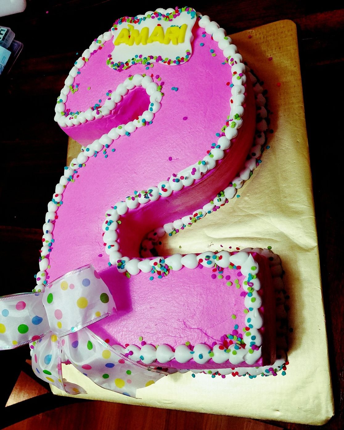 2nd Birthday Cake