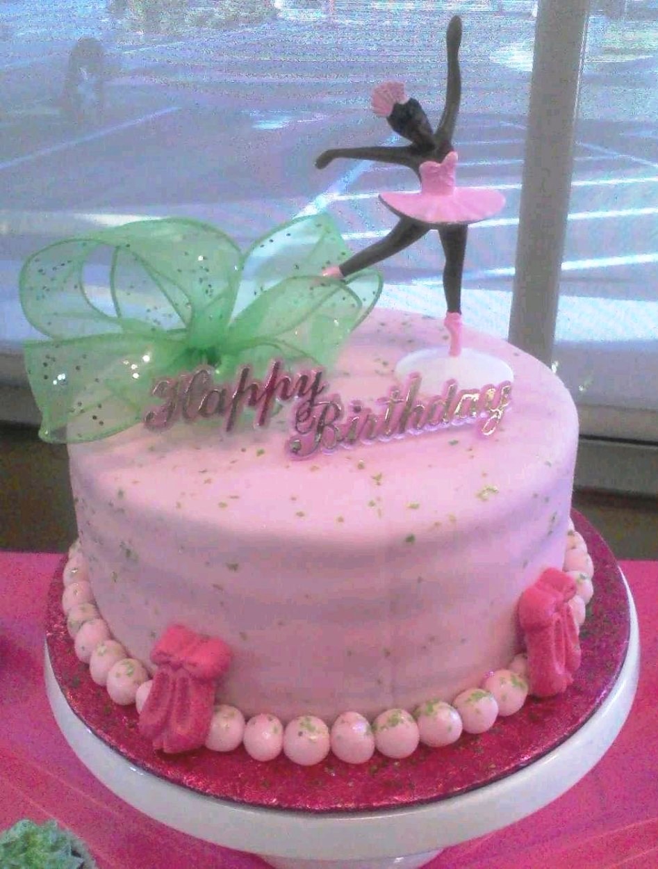 Ballerina Cake