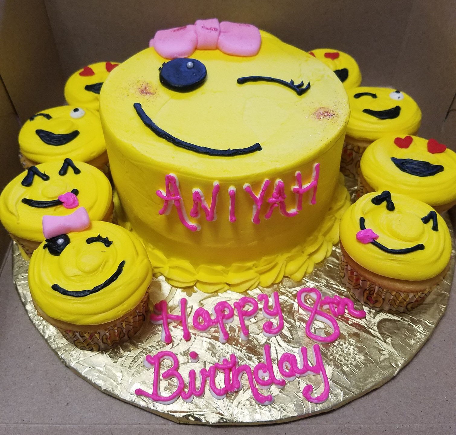 Emoji Cake