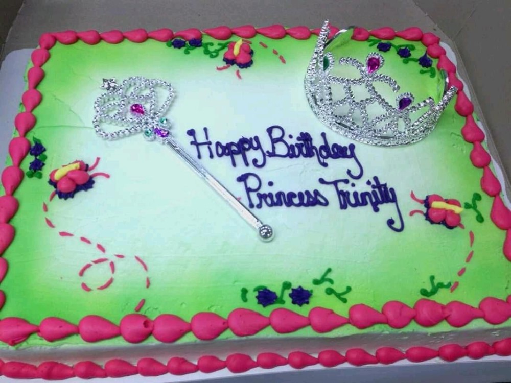 Princess Sheet Cake